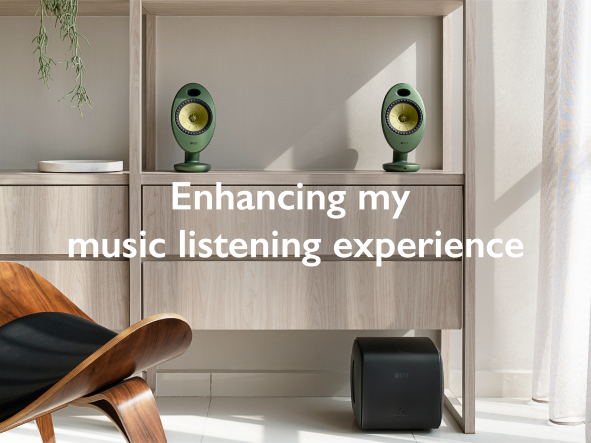 Enhancing my music listening experience